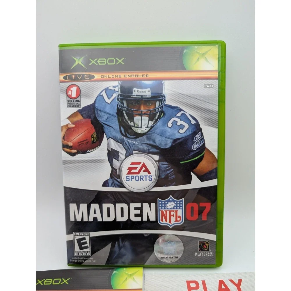 Madden NFL 07 (Microsoft Xbox, 2006) Complete W/ Insert Excellent Condition